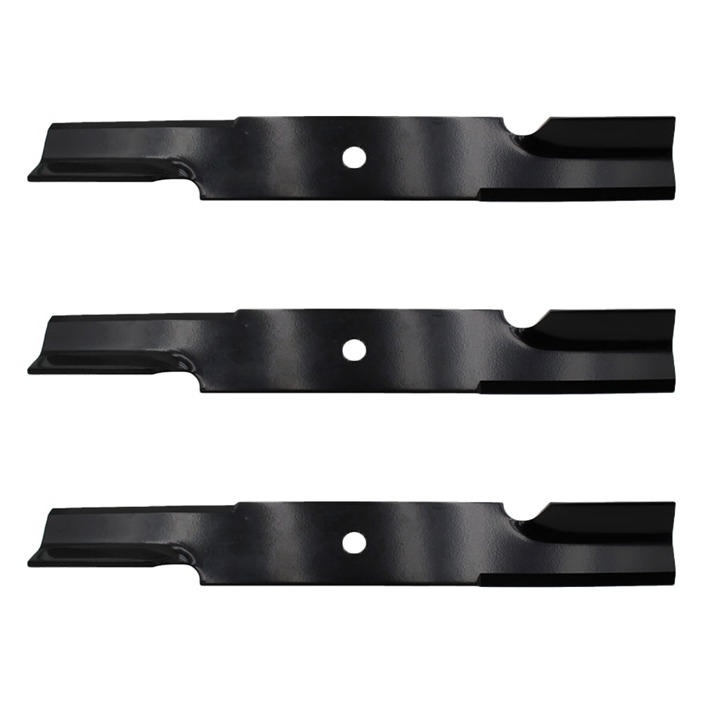 Qty 3: Notched Air-Lift Blade  Fits Yazoo/Kees Replaces 100341