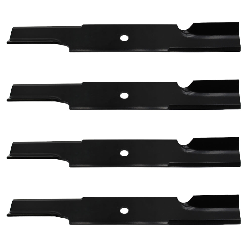 390655 QTY 4: Notched Air-Lift Blade
 Fits Jacobsen
