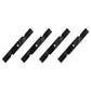 1-7037 QTY 4: Notched Air-Lift Blade
 Fits Snapper