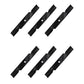 00273100 Qty 6: Notched Air-Lift Blade
 Fits Ariens