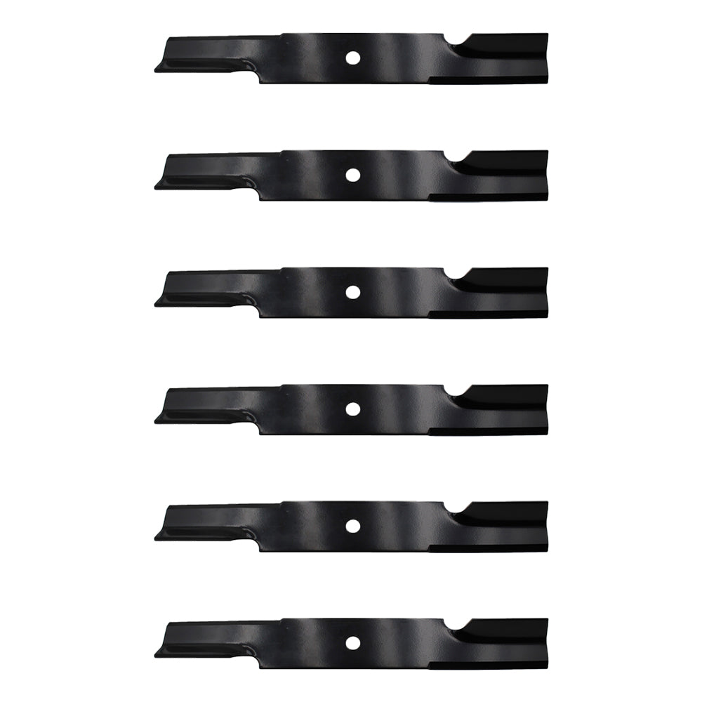 038-3000-00 Qty 6: Notched Air-Lift Blade
 Fits Bad Boy