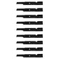 390655 Qty 9: Notched Air-Lift Blade Fits Jacobsen