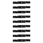 038-3000-00 Qty 9: Notched Air-Lift Blade Fits Bad Boy