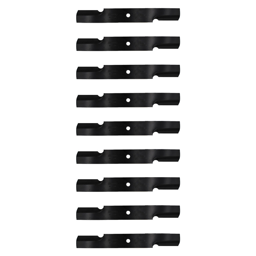 Set of 9- High Air-Lift  Mower Blade Replacements fits in Fits Bobcat, 3 for 52"