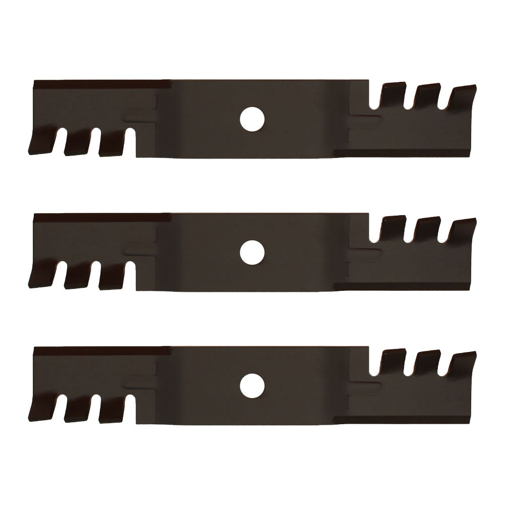 Set of (3) Mulching Blades TCU30315 Fits John Deere Front Mount Mowers