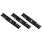 Set of (3) Mulching Blades TCU30315 Fits John Deere Front Mount Mowers