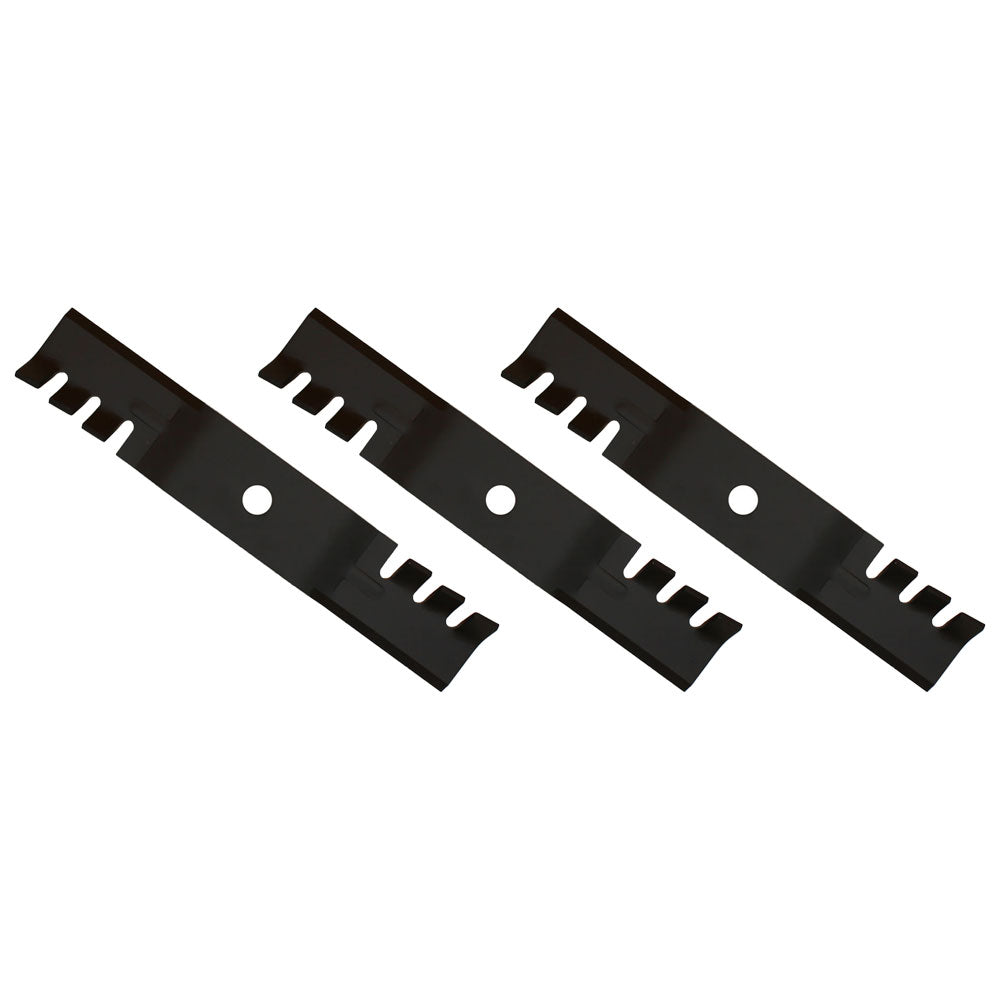 Set of (3) Mulching Blades TCU30315 Fits John Deere Front Mount Mowers