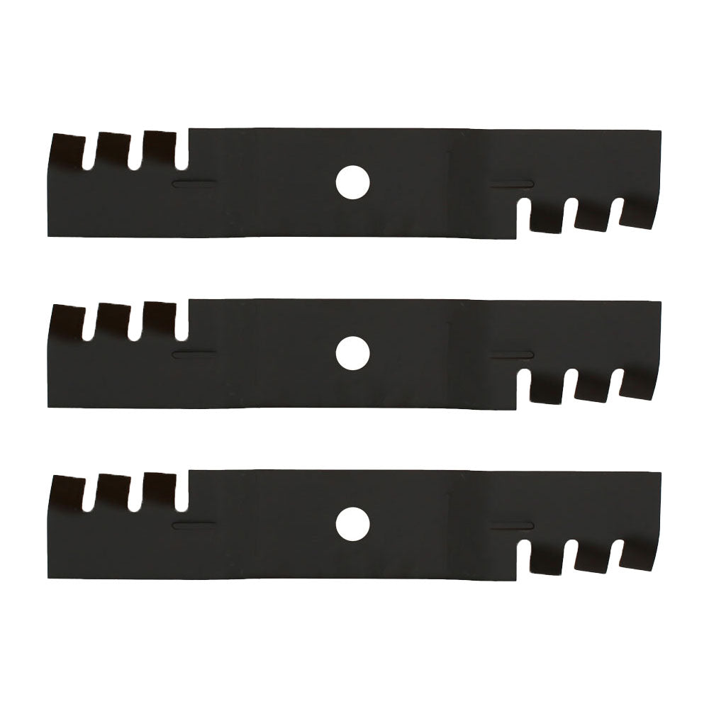 M136185 Qty 3: Mulching Blade Fits John Deere 647 647A QUIK-TRAK 657A QUIK-TRAK