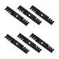 M136185 Qty 6: Mulching Blade Fits John Deere 647 647A QUIK-TRAK 657A QUIK-TRAK