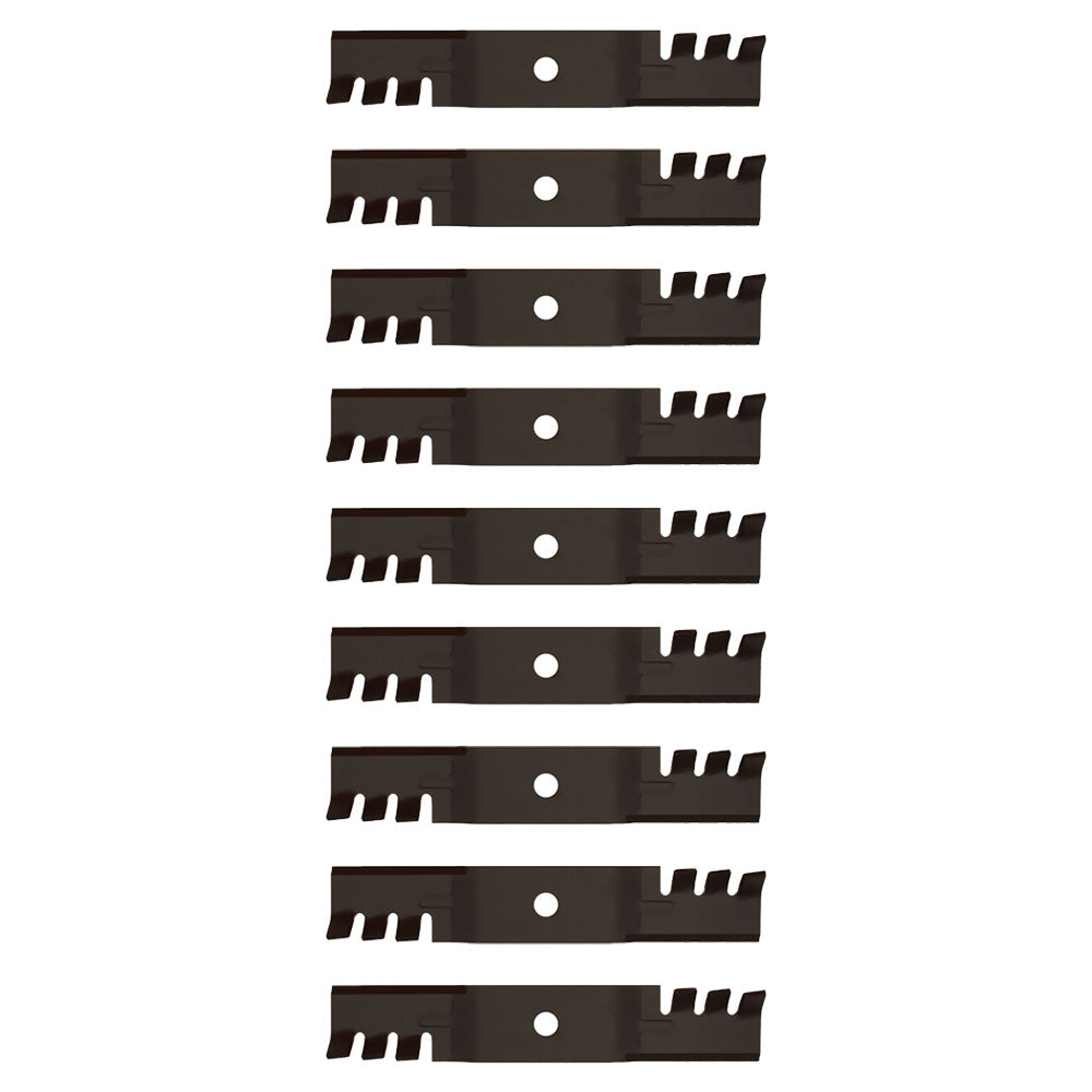 M136185 Qty 9: Mulching Blade Fits John Deere 647 647A QUIK-TRAK 657A QUIK-TRAK