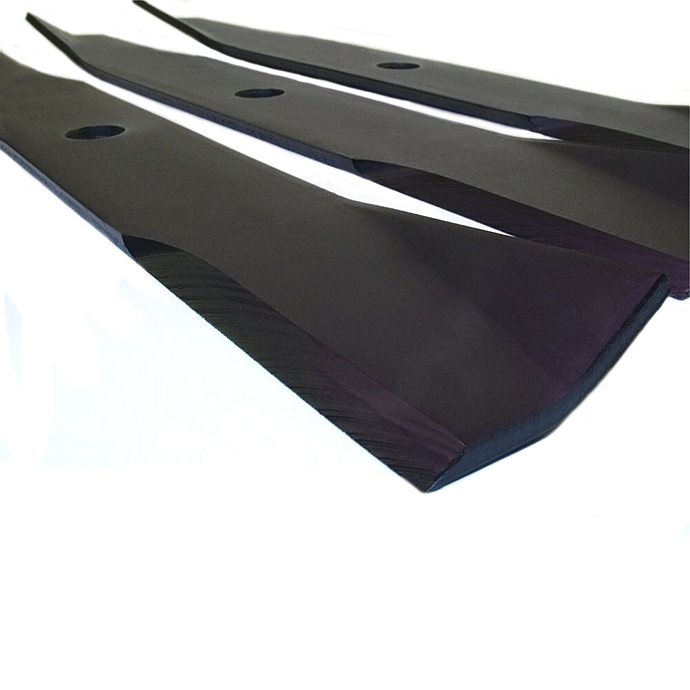 Set of 3 46" mower blades to Fits John Deere M41967 AM31100 model 300 series