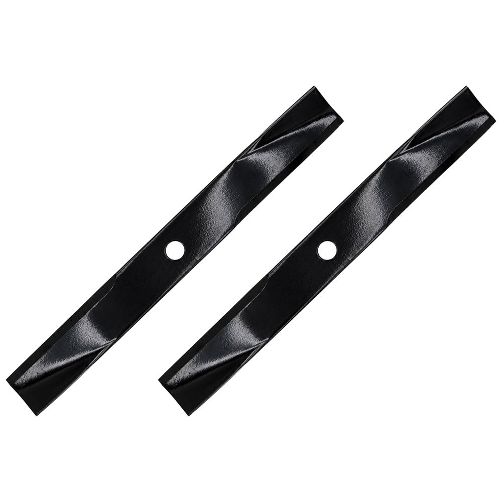 AM30698 M82408 Two Mower Blade Set Fits John Deere 38" Cut 116 LT166 314