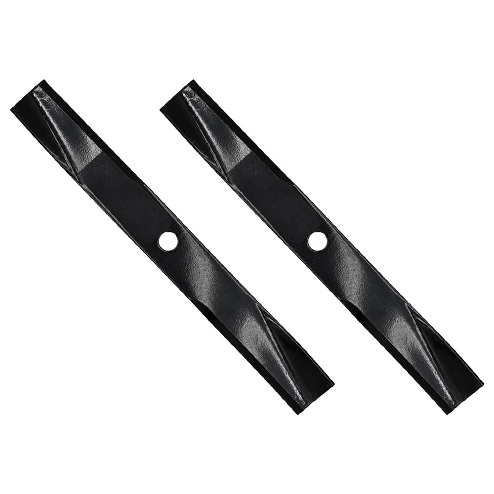 AM30698 M82408 Two Mower Blade Set Fits John Deere 38" Cut 116 LT166 314
