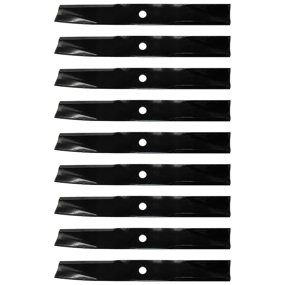 Qty 9: Mower Blade Fits John Deere Replaces AM100946