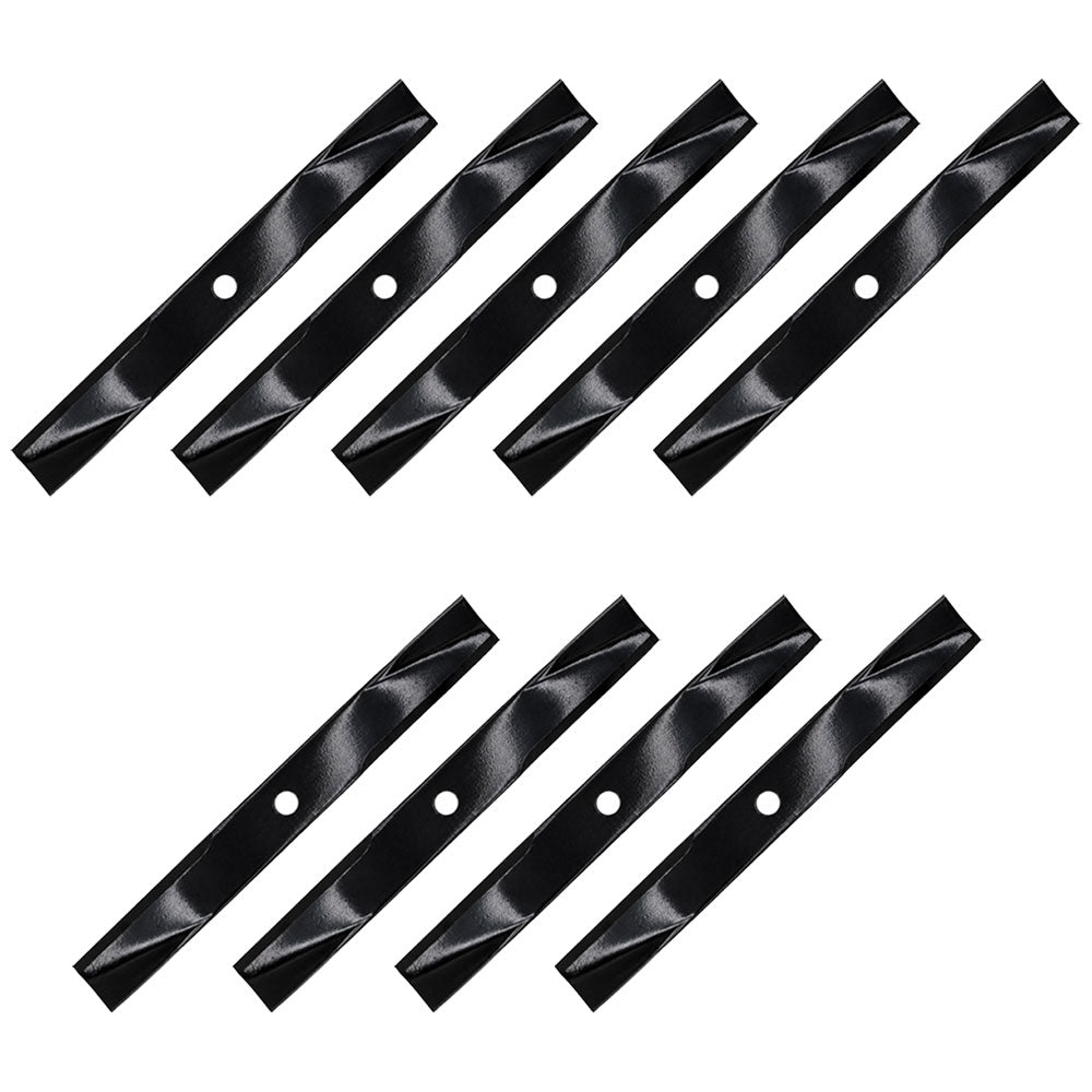 Qty 9: Mower Blade Fits John Deere Replaces AM100946