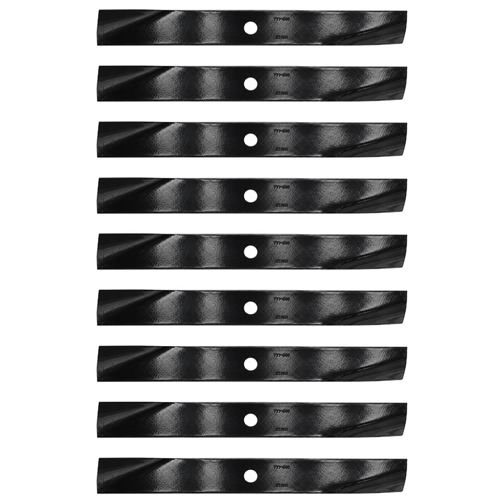 Qty 9: Mower Blade Fits John Deere Replaces AM100946