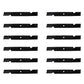 12 Blades for Scag 482881 48111 481708 481712 482787 61" New Style Air