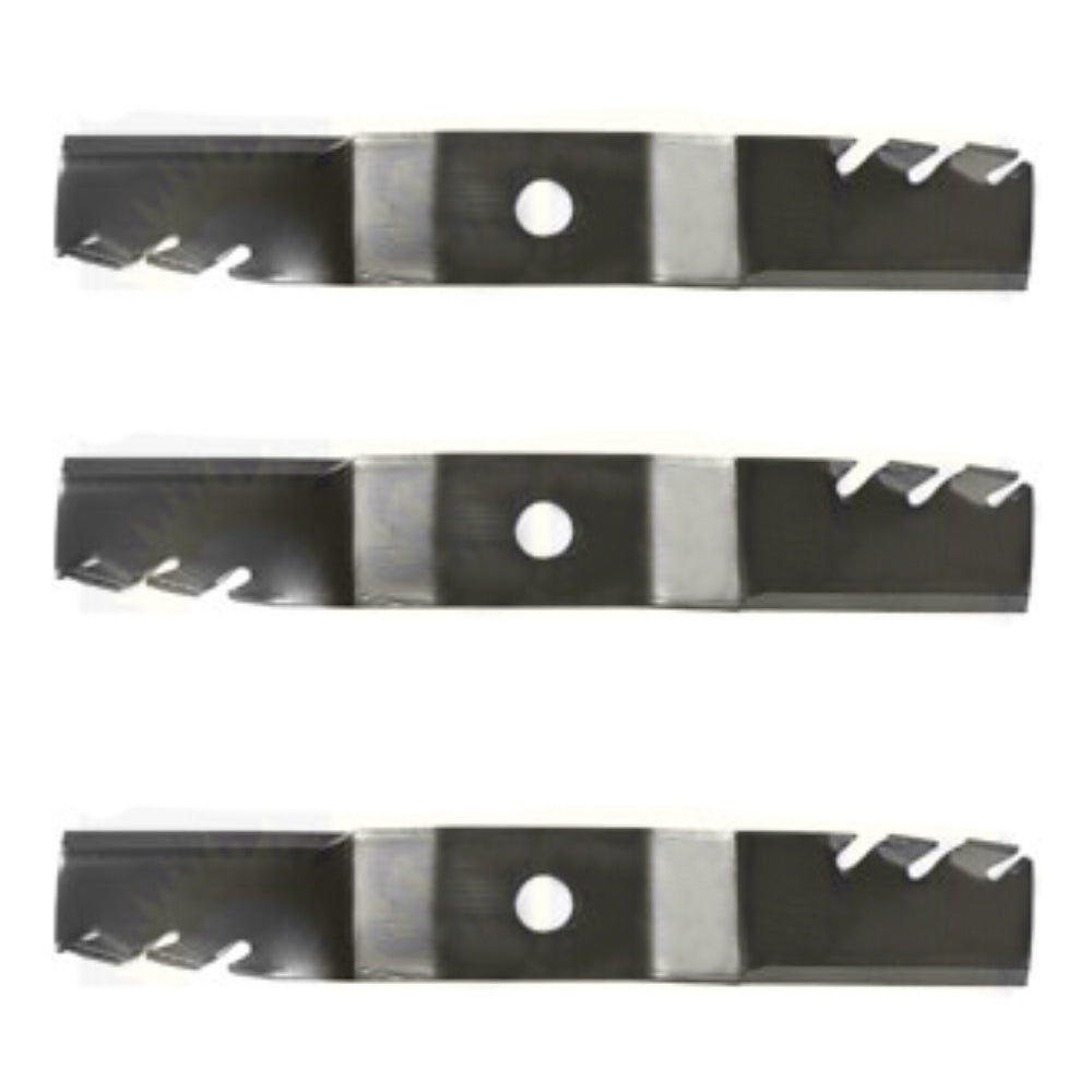 Set of 3 predator mulching mower blades to fit Murray 46" 92117E701 092117E701MA