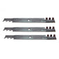 Qty 3: Toothed Mulching Blade Fits Poulan Replaces 134149-TOOTHED