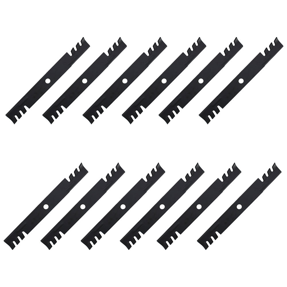 103-6393 (12) Toothed Mower Blade Fits Exmark