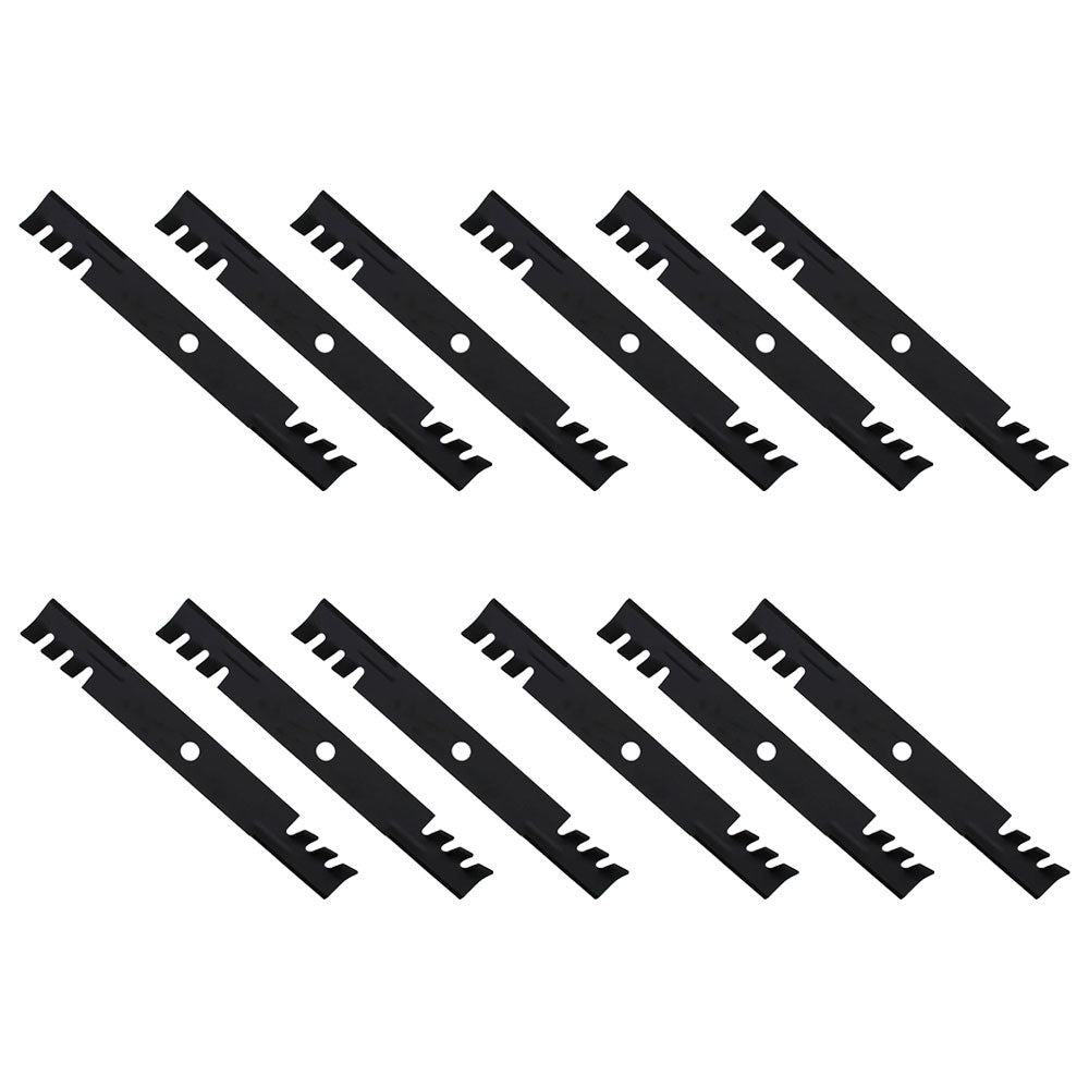 103-6393 (12) Toothed Mower Blade Fits Exmark