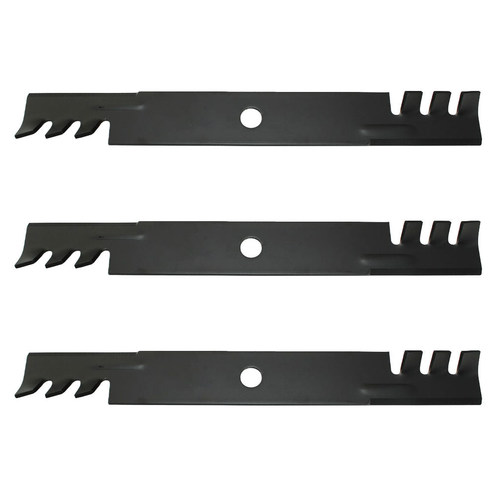 THREE Mulching Mower Blades Fits Exmark 60" Mower Deck 103-6398 116-5174