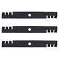 60 Lazer Z Fits Gator Blades Set of 3 596-749 103-6383 Fits Exmark