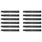 Qty 12: 21" Mower Blade Fits Gravely Replaces 79-117
