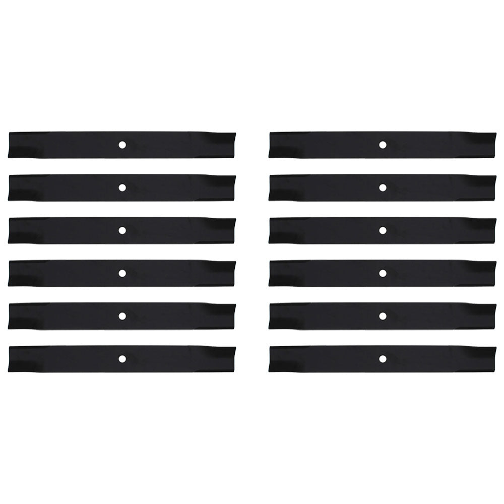 Qty 12: 21" Mower Blade Fits Bunton Replaces 79-117