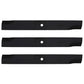 Qty 3: 21" Mower Blade
 Fits Snapper Replaces 1-7081