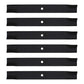 Qty 6: 21" Mower Blade
 Fits Wright Replaces 1520842