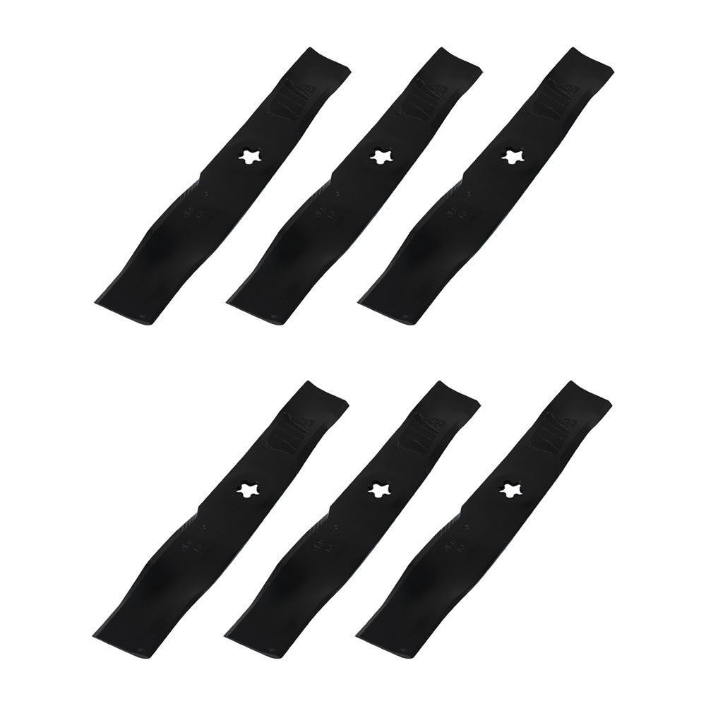 532173921 Qty 6: 16-5/8" Mower Blade with 5PT Fits Husqvarna Several