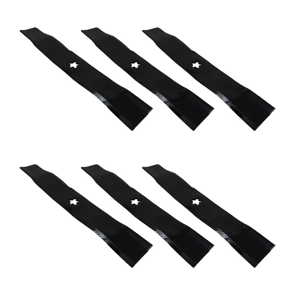 532173921 Qty 6: 16-5/8" Mower Blade with 5PT Fits Husqvarna Several