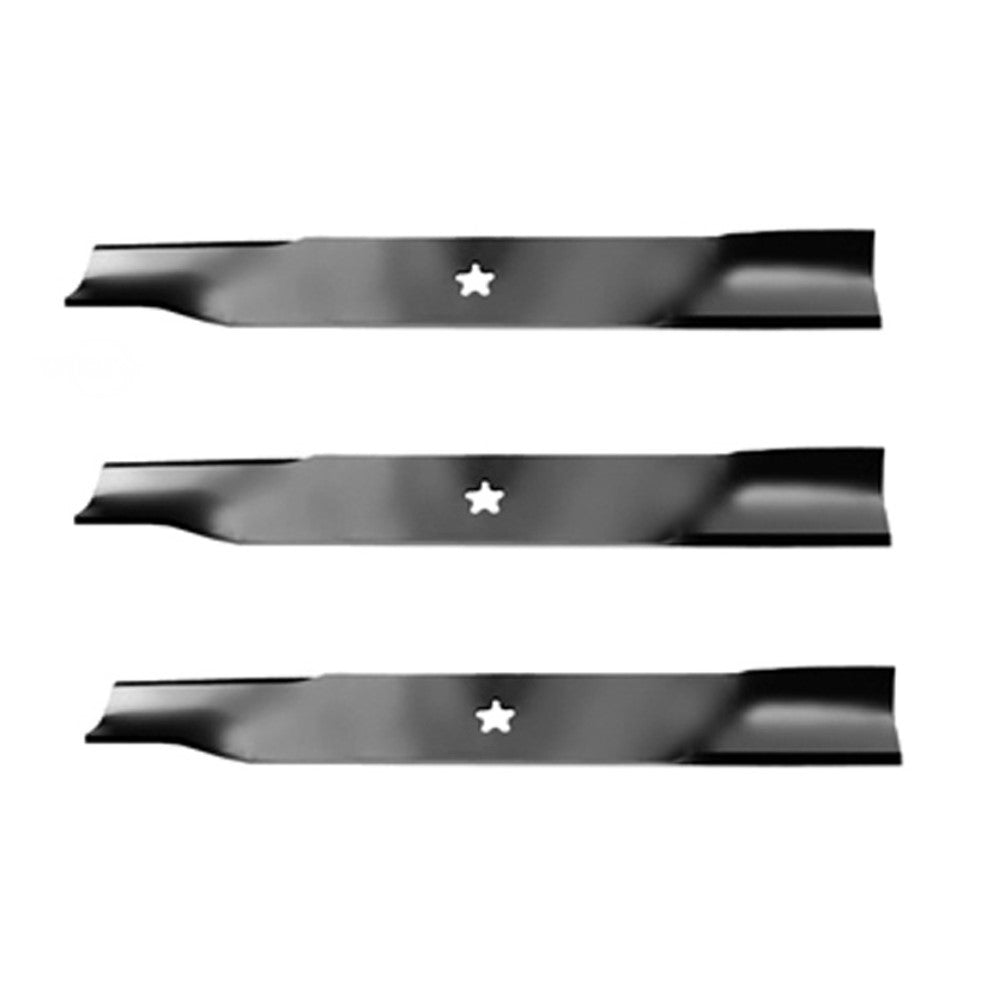 3PK 12123 Blades Fits Husqvarna 539-113425; Fit's 48" Cut