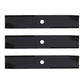 3 Pack Mower Blades 38" 39" 41" Fits John Deere 110 112 212 210 140 214 M41237
