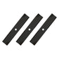 3 Pack Mower Blades 38" 39" 41" Fits John Deere 110 112 212 210 140 214 M41237