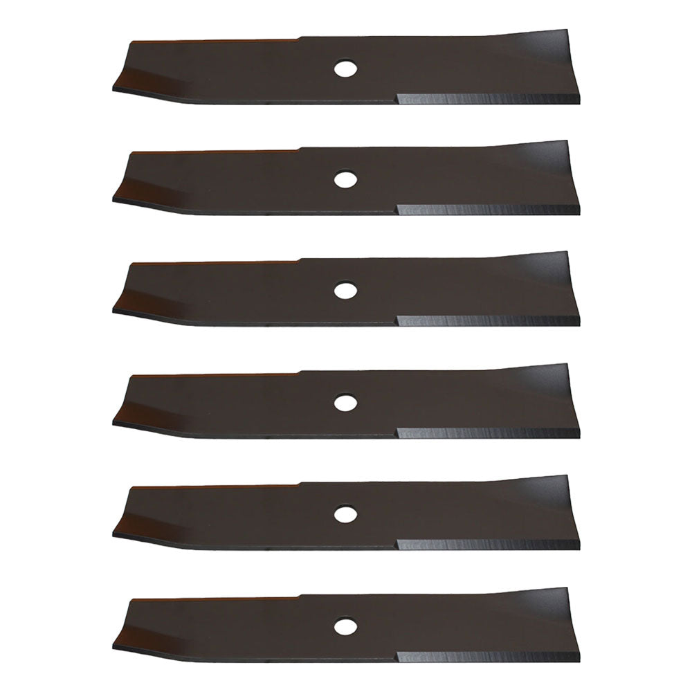 (6) Aftermarket Blades - 14" XHT Fits John Deere (3) blades for 38" deck