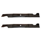 2 Mower Blades for 46" Deck Fits Husqvarna 405380 532405380