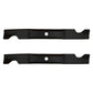 2 Fits AYP Fits SEARS Fits Craftsman Fits Husqvarna MOWER BLADES 46" DECK 405380