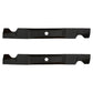 2 High Lift 46" Mower Blades 5-Point Star Fits Craftsman Fits Husqvarna 403107