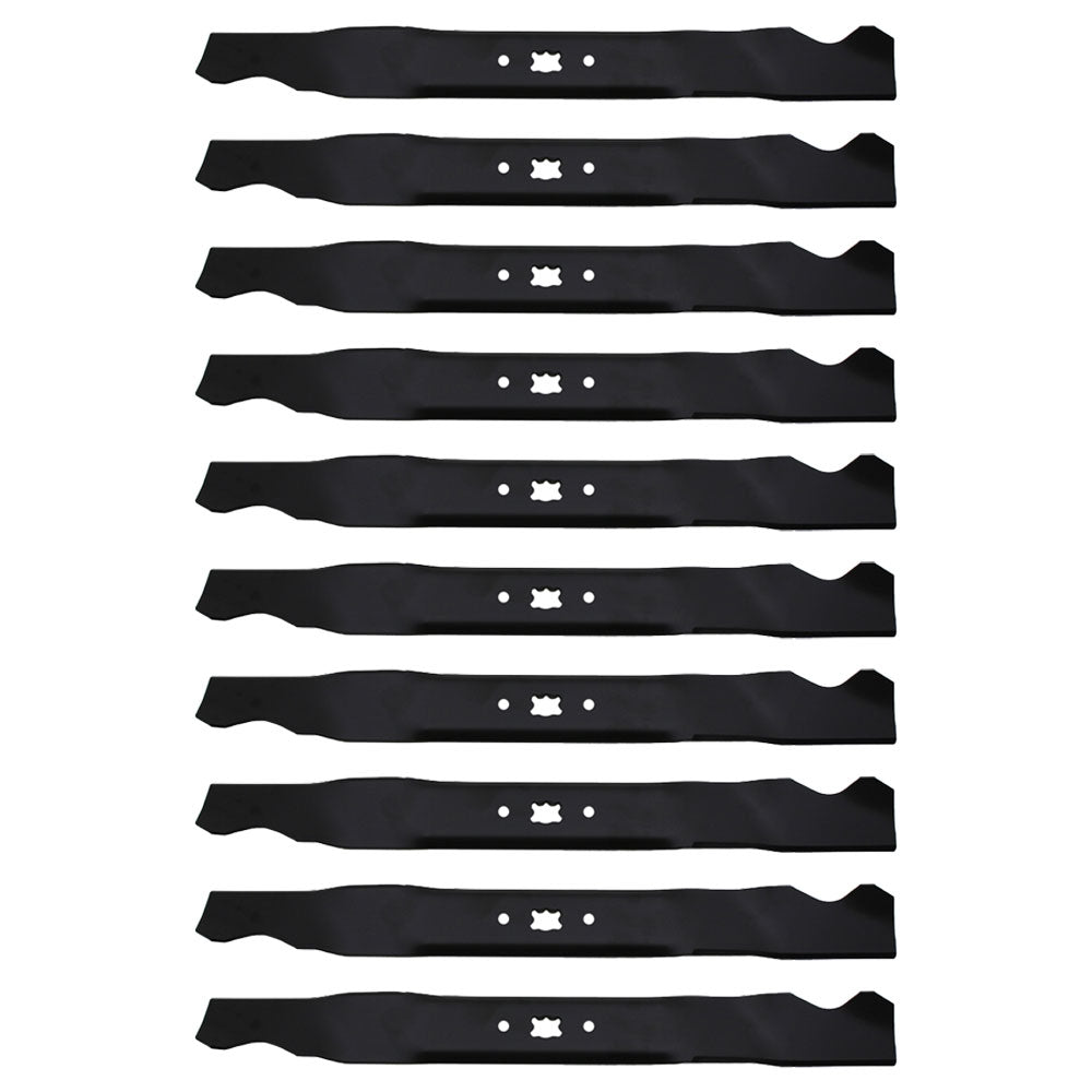 742-04100 Qty 10: Mulching Blade
 Fits MTD