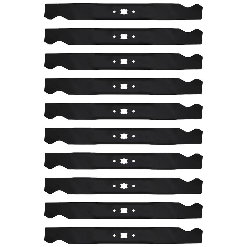 742-04100 Qty 10: Mulching Blade
 Fits MTD