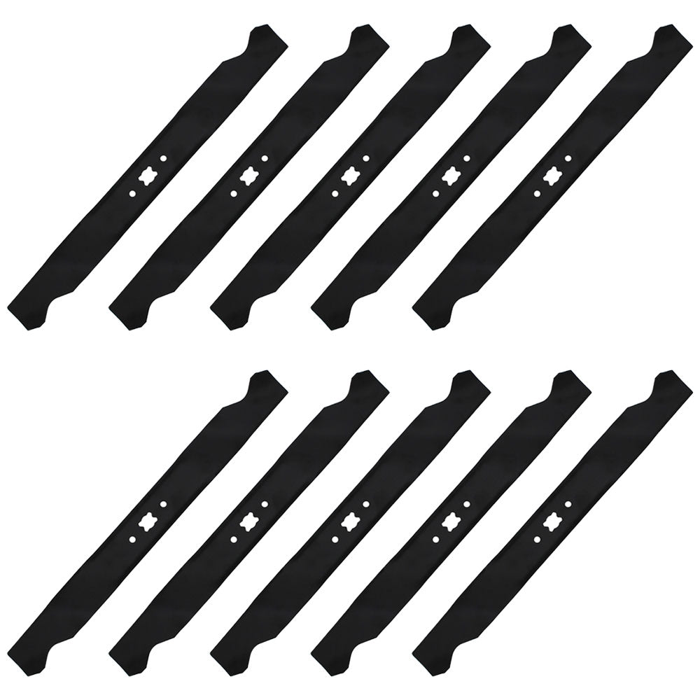 742-0741 Qty 10: Mulching Blade
 Fits Craftsman