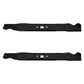 490-100-M084-Troy Qty 2: Mulching Blade
 Fits Troy Bilt 093J02-0006-F1