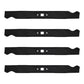 742-04100 Qty 4: Mulching Blade
 Fits MTD 11A-414E029 11A-414R229 11A-41M9006