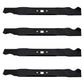 742-04100 Qty 4: Mulching Blade
 Fits MTD 11A-414E029 11A-414R229 11A-41M9006