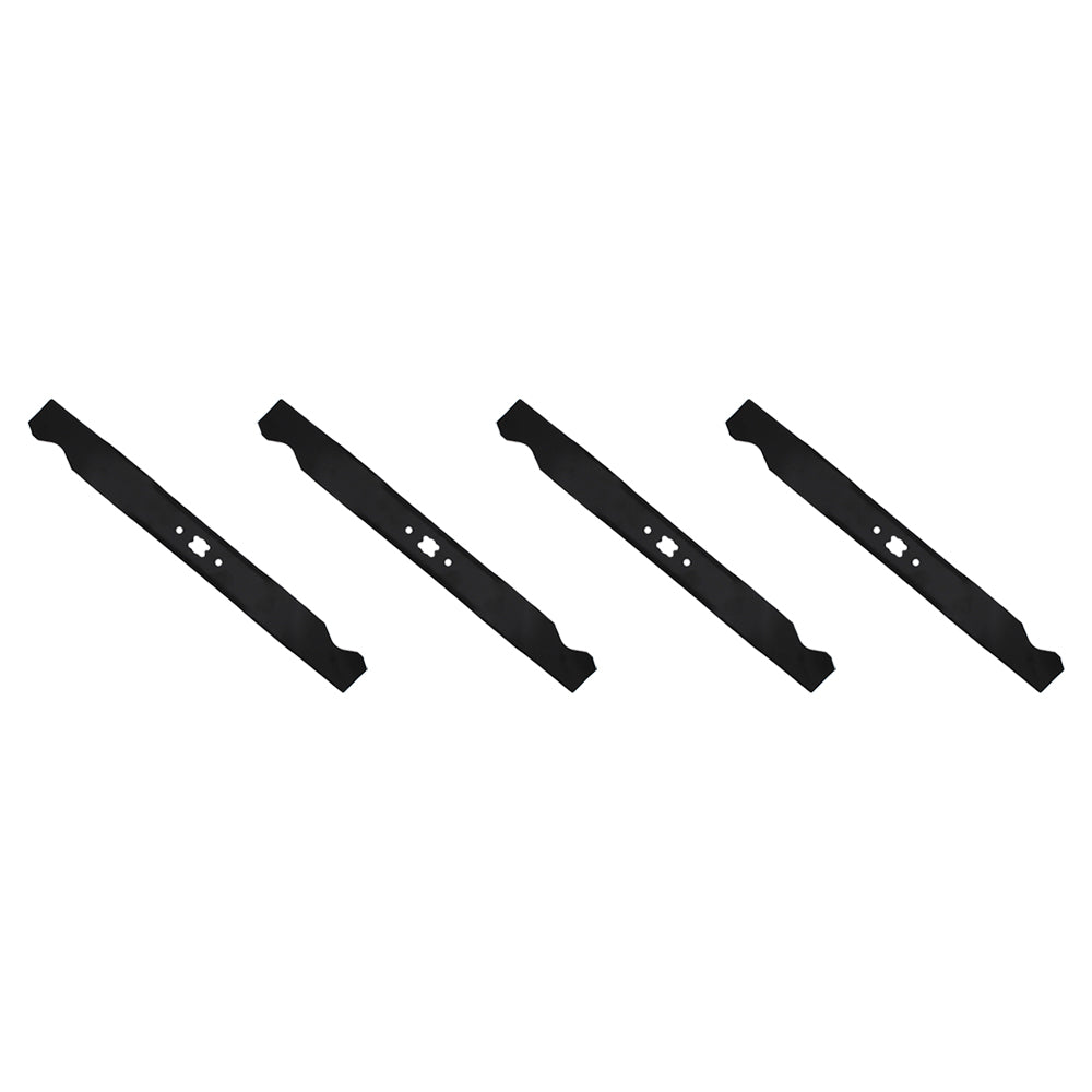 742-04100 Qty 4: Mulching Blade
 Fits MTD 11A-414E029 11A-414R229 11A-41M9006