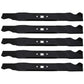 Qty 5: Mulching Blades Fits Huskee