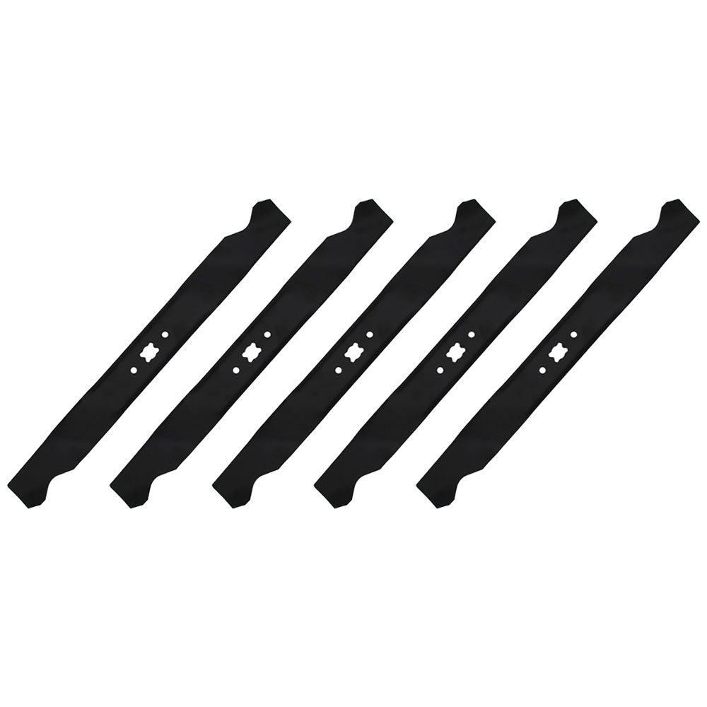 Qty 5: Mulching Blades Fits Oregon Replaces 198-049