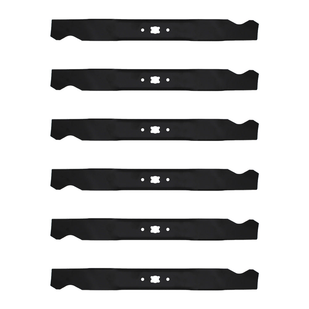 742-04100 Qty 6: Mulching Blade
 Fits Cub Cadet